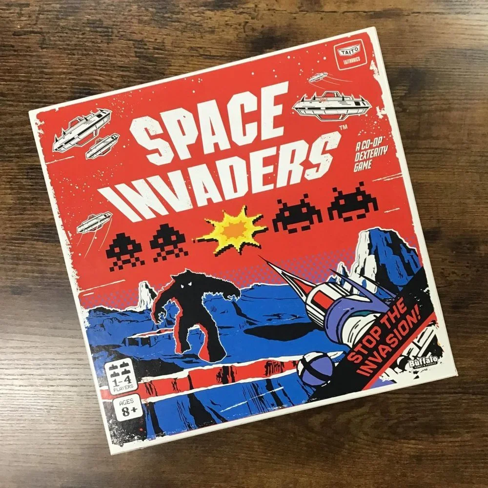 Buffalo Games | Games | Space Invaders Board Game Strategy Family New